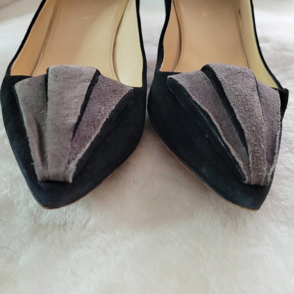 Prada Suede Heels 37 6.5 - Picture 9 of 13